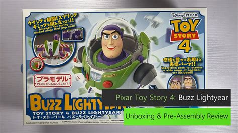 Toy Story 4: Buzz Lightyear [Part 1 of 2: Unboxing and Pre-Assembly Review] - YouTube