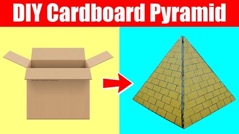 How To Build A Cardboard Pyramid - Occasionaction27