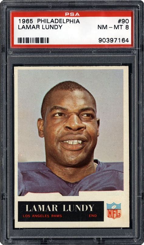 1965 Philadelphia Lamar Lundy | PSA CardFacts®