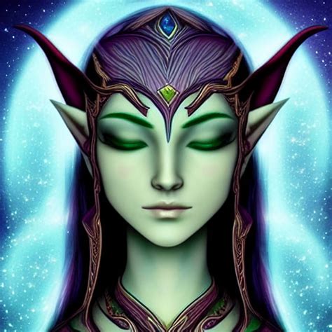 Astral Elf by IntiArt on DeviantArt