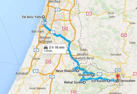 Walking Tour Tel Aviv To Jerusalem - Aufgang Travel