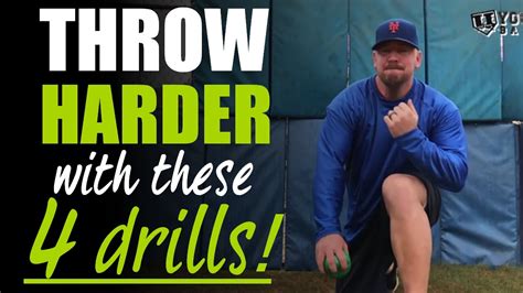 My 4 Favorite Baseball Throwing Drills to Throw Harder! - YouTube