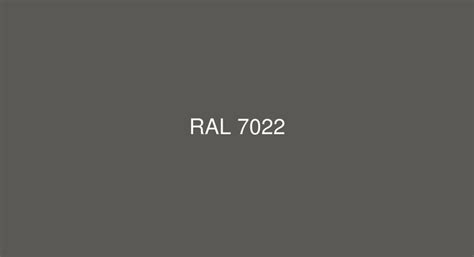 RAL Umbra grey [RAL 7022] Color in RAL Classic chart