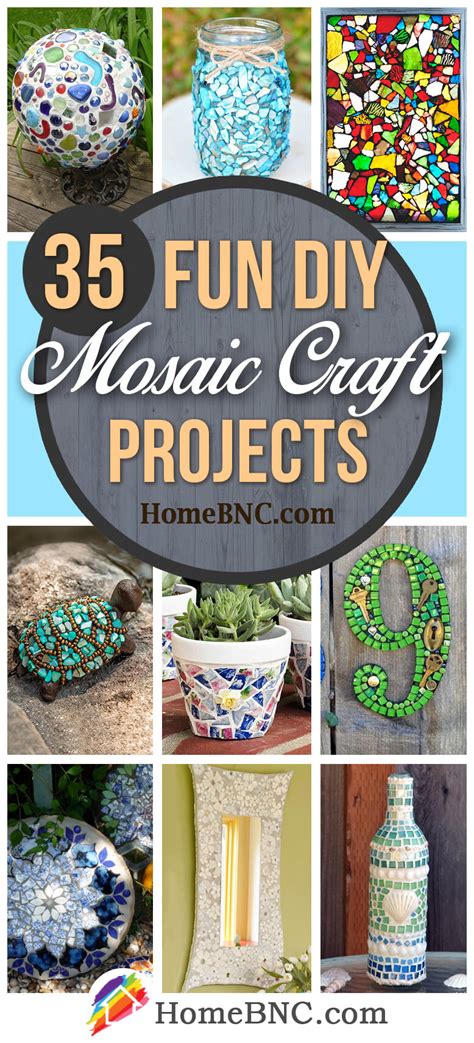 35 Best DIY Mosaic Craft Ideas and Projects for 2020