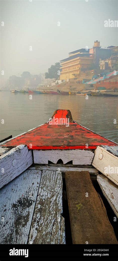 A view of river ganges and Varanasi Stock Photo - Alamy