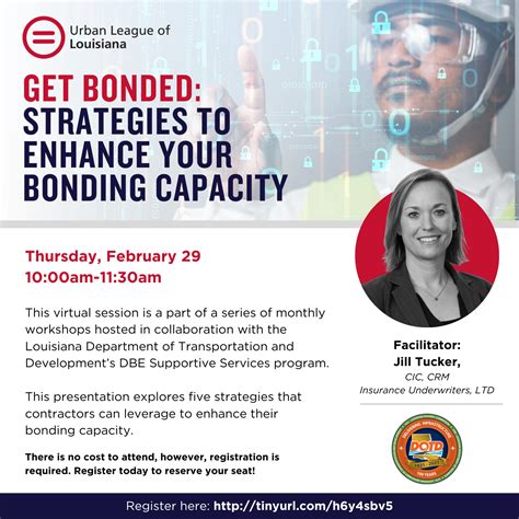 LADOTD: Get Bonded: Strategies to Enhance Your Bonding Capacity | Urban ...