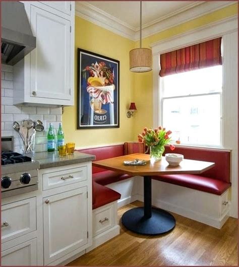 Heartwarming Kitchen Corner Booth Mid Century High Chair Furniture ...