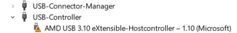 Problem with AMD USB 3.10 eXtensible-Hostcontroll... - AMD Community