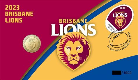 Australia 2023 AFL Teams Brisbane Lions PNC Only 1,000 Issued - The ...