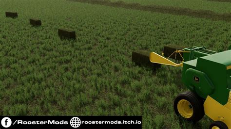 John Deere 348 Baler v1.0 FS22 - Farming Simulator 22 Mod | FS22 mod