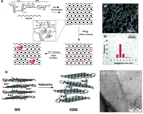 a Chemical structure of alginate and schematic presentation of ...