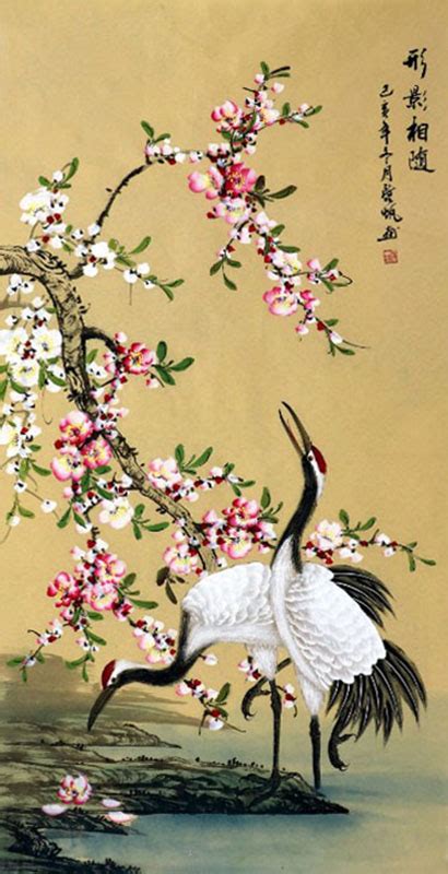 Chinese Crane Painting 2581003, 66cm x 130cm(26〃 x 51〃)