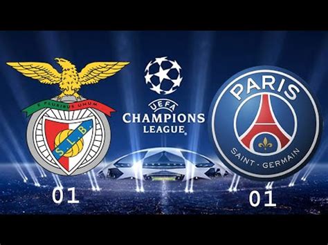 Benfica Vs PSG 1-1 Full Highlight 2022 | UEFA Champions League 2022 to ...