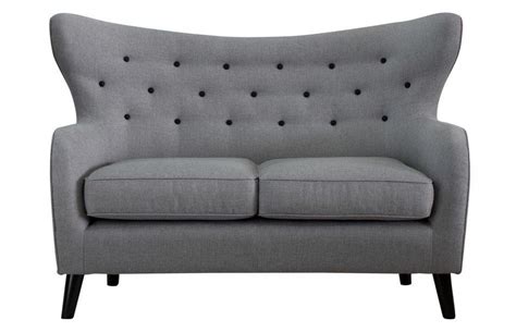 Grey 2 Seater Sofa Sofa Couch, Two Seater Couch, Leather Couch Sectional, Sectional Sofa With ...