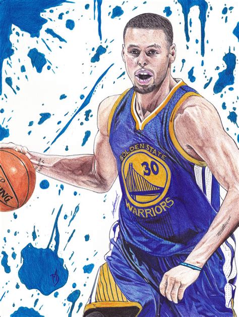 Stephen Curry Drawing at PaintingValley.com | Explore collection of ...