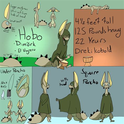 Hobo Character Reference Sheet by TheShaggyHobo on DeviantArt