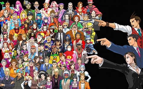 Ace Attorney Characters, phoenix wright, apollo justice, ace attoreny, HD wallpaper | Peakpx