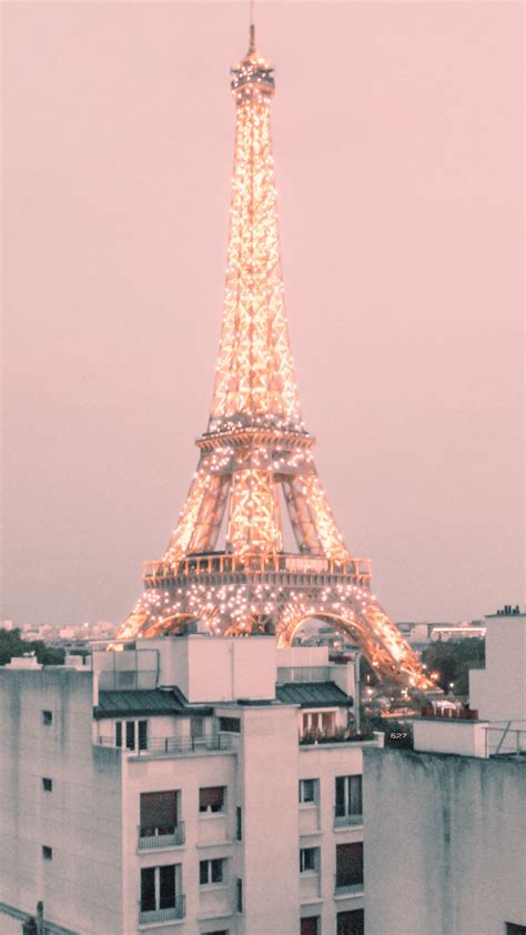 Pink Eiffel Tower Aesthetic Wallpaper Purple Aesthetic Aesthetic | The ...