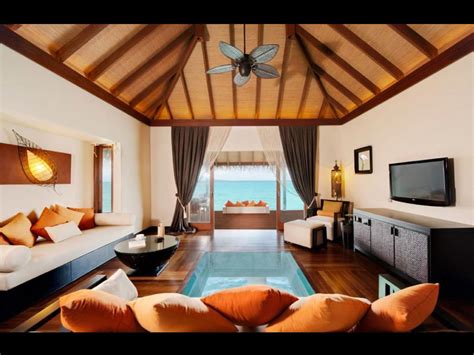 Maldivas resort | Tropical living room, Maldives luxury resorts, Luxury ...