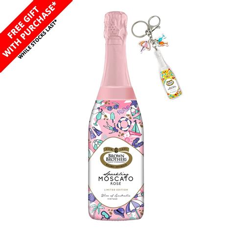 Brown Brothers Sparkling Wine - Moscato Rosa | NTUC FairPrice