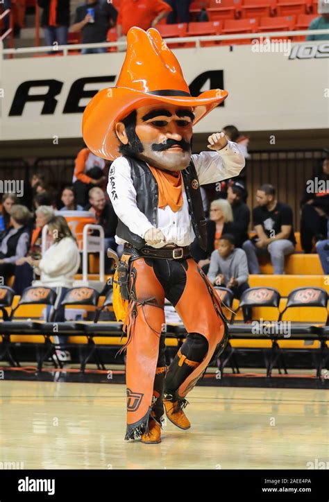 Stillwater, OK, USA. 8th Dec, 2019. Oklahoma State mascot Pistol Pete ...