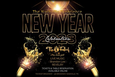 New Year's Eve 2023 - The Nashville Experience | Nashville Guru