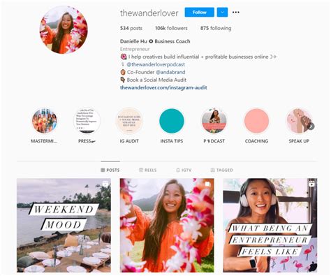 24 Examples of Stellar Instagram Business Profiles for Marketers on Any ...