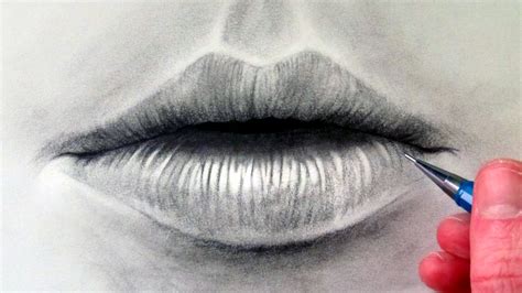 Lips Pencil Drawing at GetDrawings | Free download