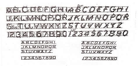 Technical Drawing Font at PaintingValley.com | Explore collection of Technical Drawing Font