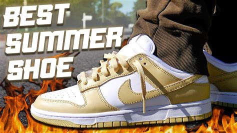 Nike Dunk low Team Gold On Foot ( BEST 2023 SUMMER SHOE ? ) - YouTube