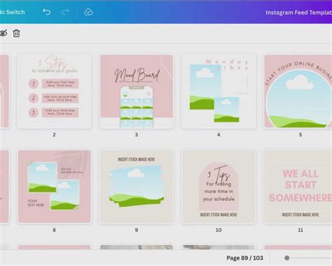 100 Editable Instagram Templates - Brit Hutchings Creative