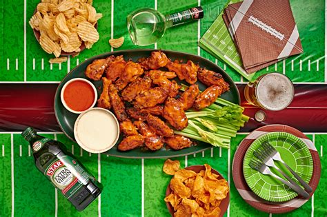 Super Spicy Super Bowl Chicken Wings