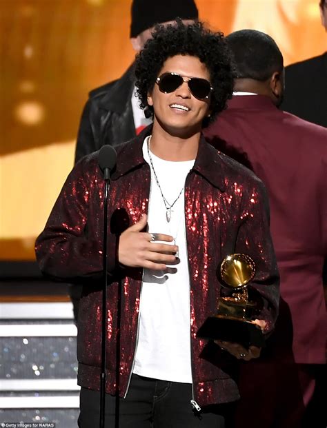 Grammys: Bruno Mars wins six awards as Jay Z misses out | Daily Mail Online