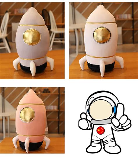 Rocket Astronaut Plush Toys Stuffed - goodsshopi