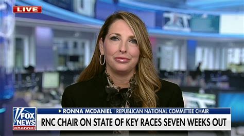 RNC chair Ronna McDaniel ‘optimistic’ about Republicans' chances in the ...