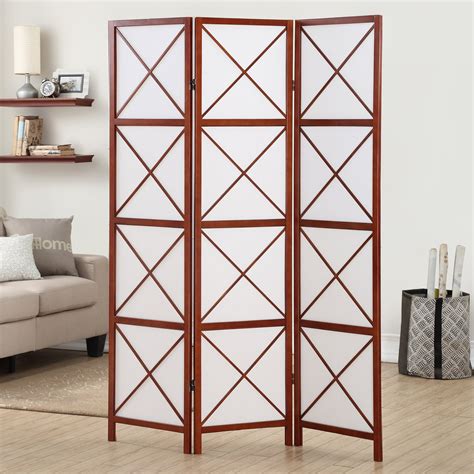 Roundhill Furniture 3 Panel Room Divider Screen - Walmart.com