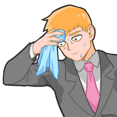 sweaty reigen | #RedrawReigen | Mob psycho 100, Mob psycho 100 wallpaper, Mob psycho