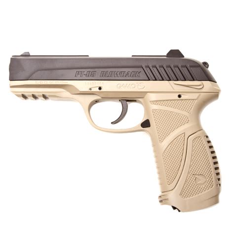 Air pistol Gamo PT-85 Blowback, cal. 4,5 mm sand - AFG-defense.eu