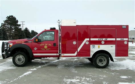 City of Jal (NM) Fire Dept. Rescue 881 Ford F-550 | Fire trucks, Firefighter gear, Search and rescue