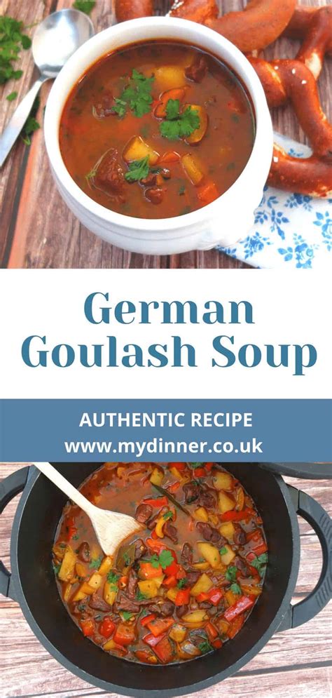 Easy Gulaschsuppe ( authentic German Goulash Soup) + video - My Dinner