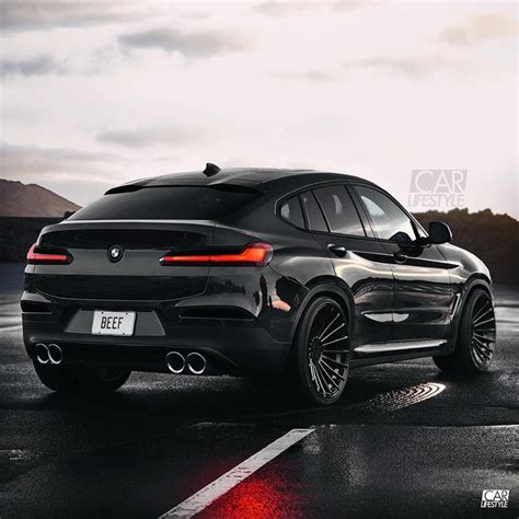 2019 BMW X4 M Rendered in Black, Debut Imminent - autoevolution