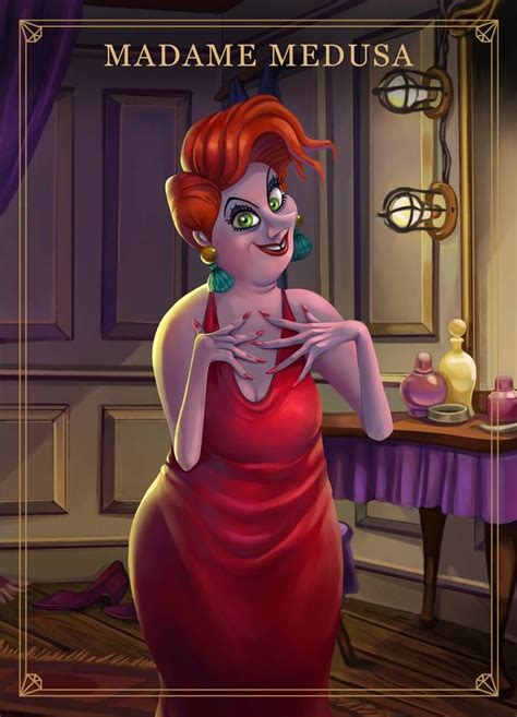 Disney Villains - Madame Medusa by https://www.deviantart.com ...