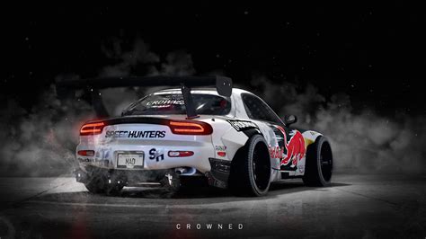 ArtStation - NFS 2015 + Photoshop, CROWNED . | Mazda rx7, Vehicles, Jdm