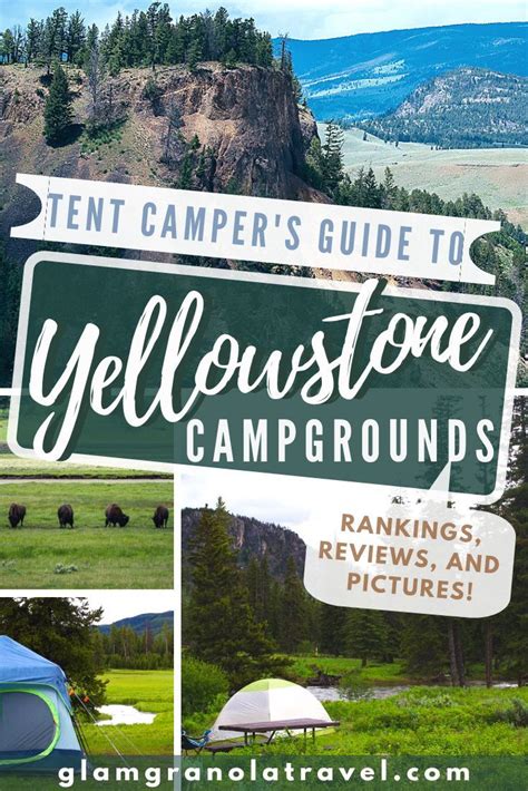 Best Campgrounds in Yellowstone for Tent Camping | Yellowstone campgrounds, Best campgrounds ...