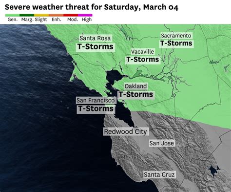 Bay Area bracing for cold front's heavy rain, wind and thunderstorms