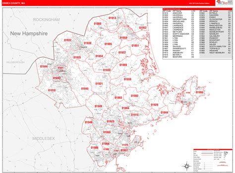 Essex County Map