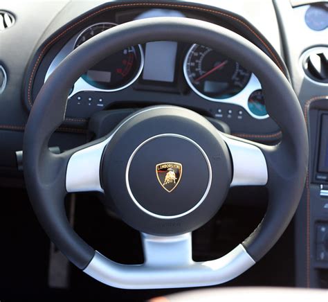 Lamborghini steering wheel | Flickr - Photo Sharing!