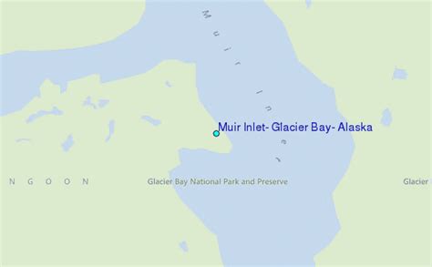 Muir Inlet, Glacier Bay, Alaska Tide Station Location Guide