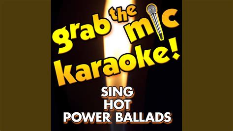 I Want to Know What Love Is (Karaoke Version) - YouTube