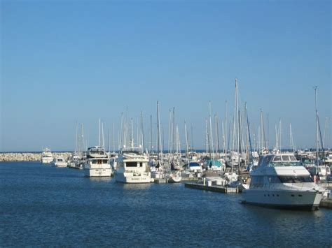 Winthrop Harbor, IL : North Point Marina - southern side of the harbor photo, picture, image ...